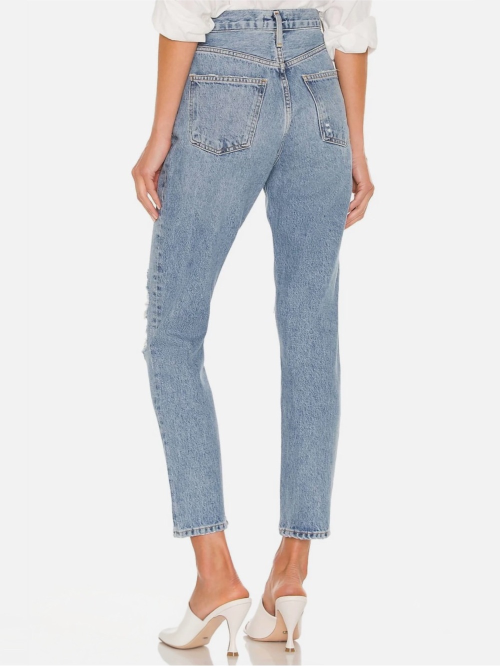 NWT • AGOLDE Fen High Rise Straight Leg Jeans - Picture 5 of 11